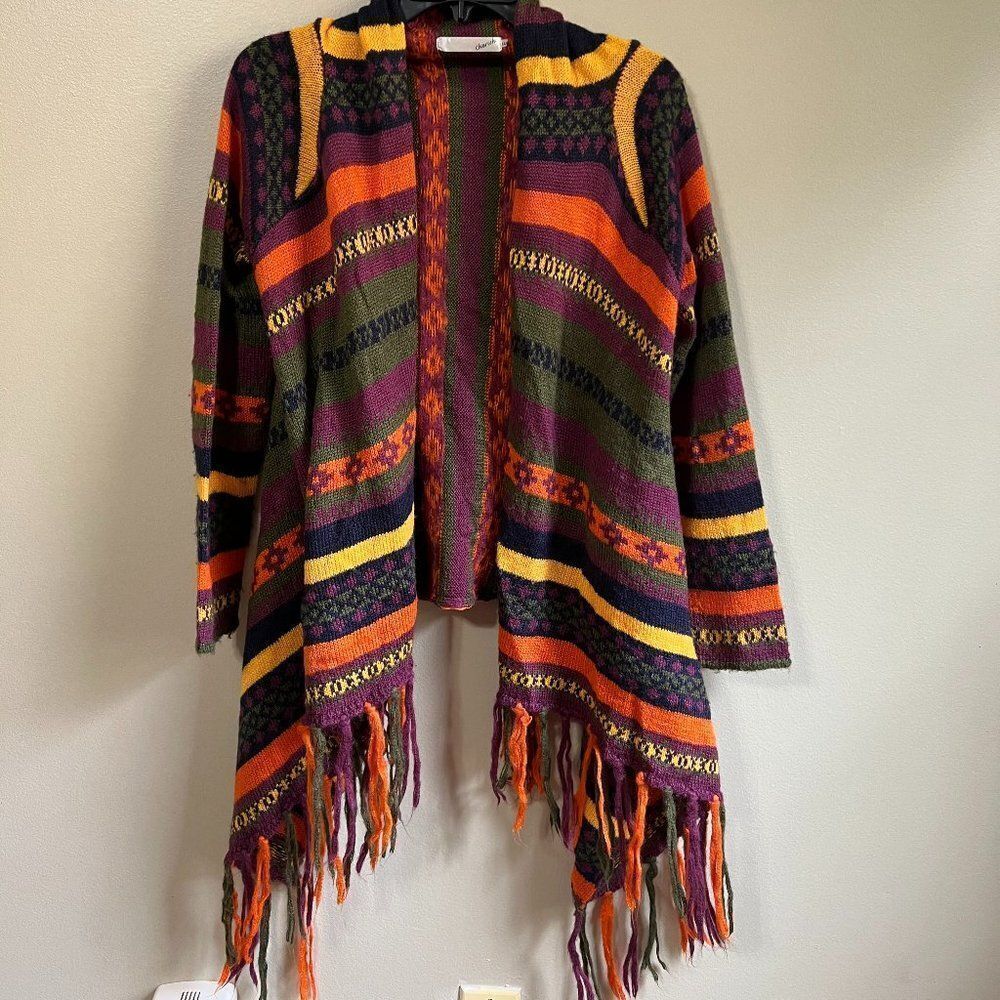 Cherish M boho cardigan